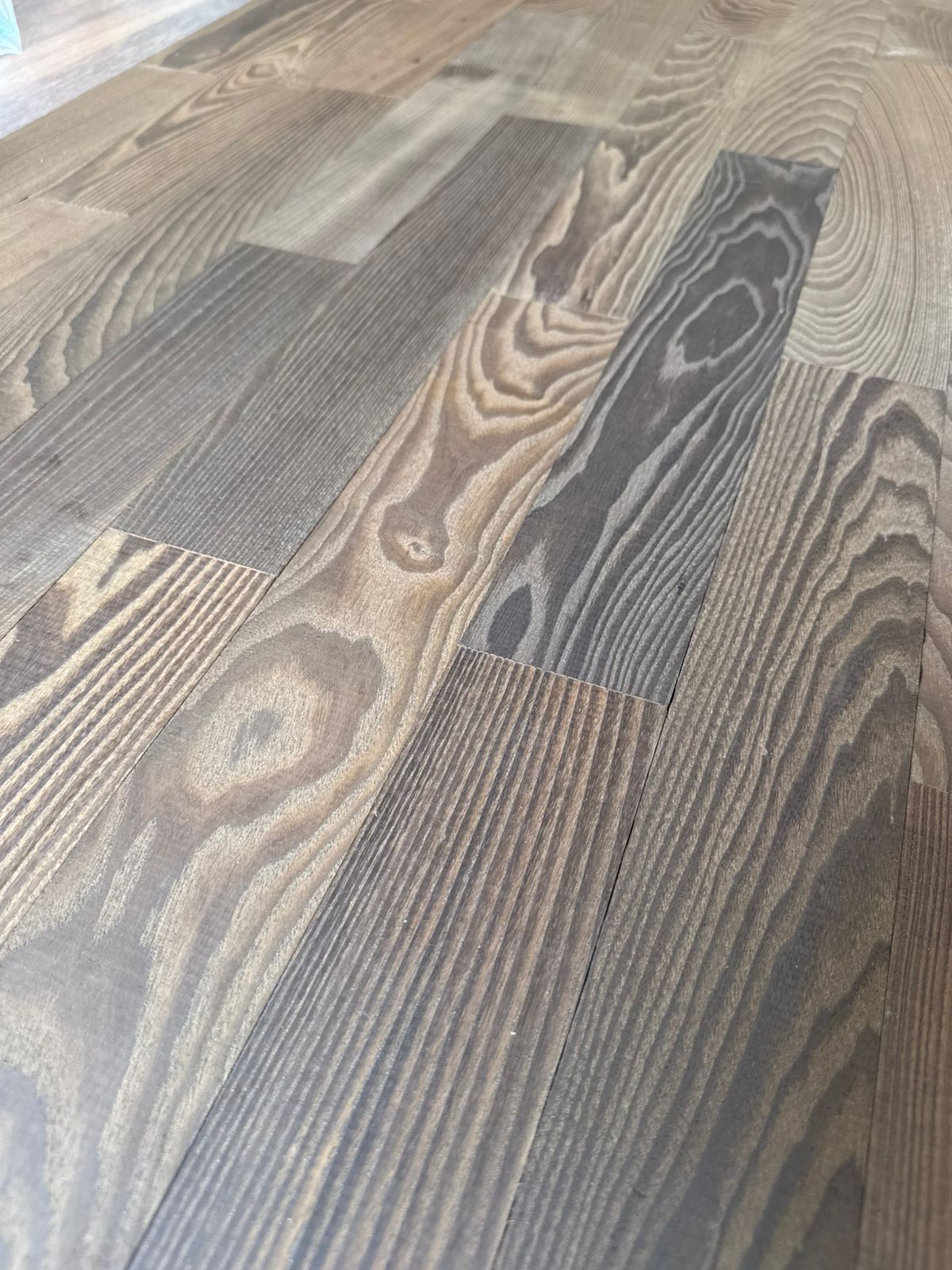 Штучный паркет Алекс Паркет Термоясень Селект 420х70х15мм